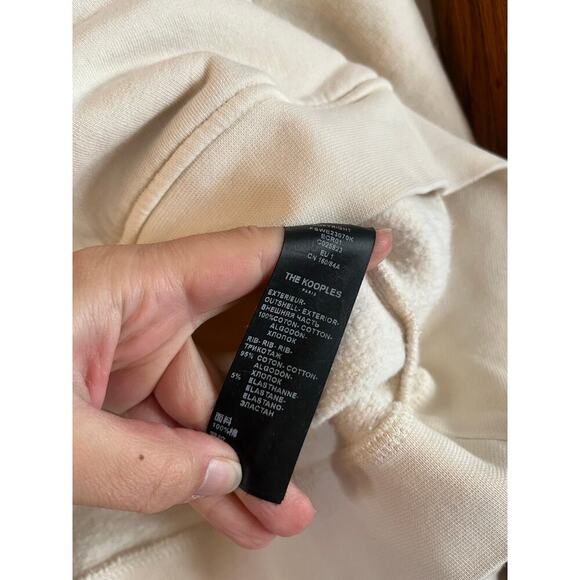 The Kooples Paris Women’s Hooded Sweatshirt With Planet Motif Cotton Small - Picture 6 of 9